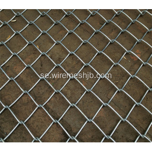 1 &#39;&#39; Mesh Hot Dipped Galvaniserad Chain Link Fence